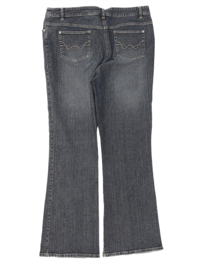 WALLIS Vaqueros Bootcut para Mujer UK 40 Grande W38 L32 Algodón Azul