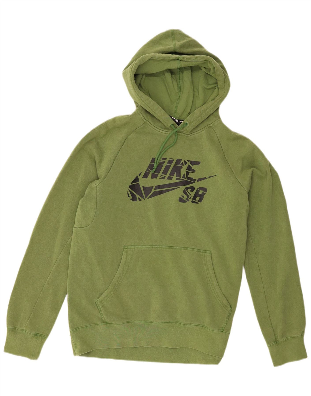 Nike Hombre Sudadera Con Capucha Gráfica Jersey De Algodón Verde Medio