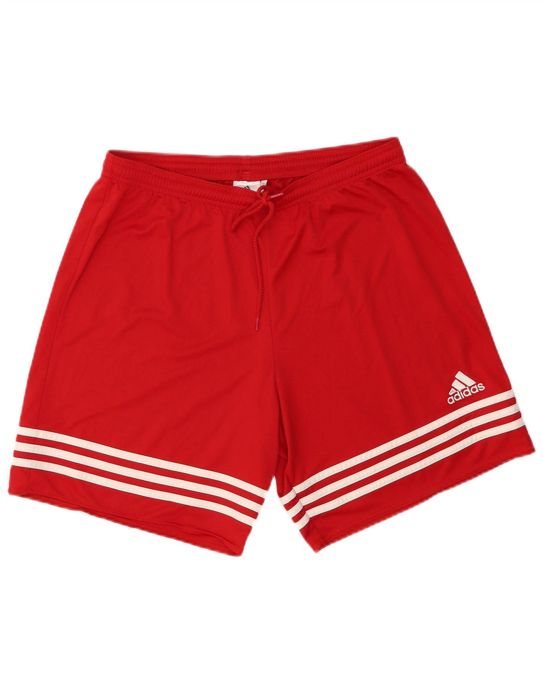 Adidas Mens Climalite Sport Shorts Grande Rojo Poliéster