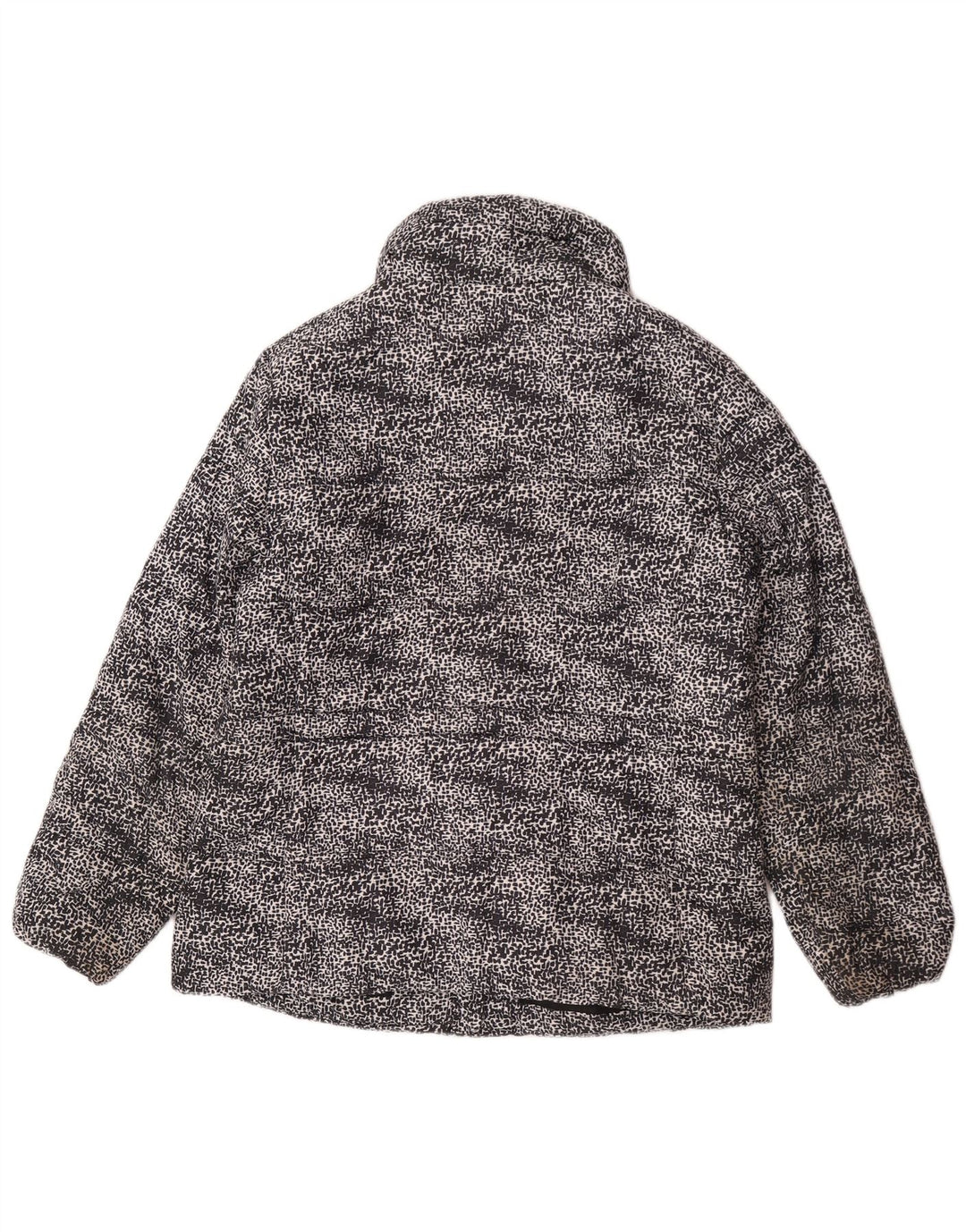 Marks & Spencer Chaqueta acolchada para mujer UK 44 Grande Poliéster con lunares negros