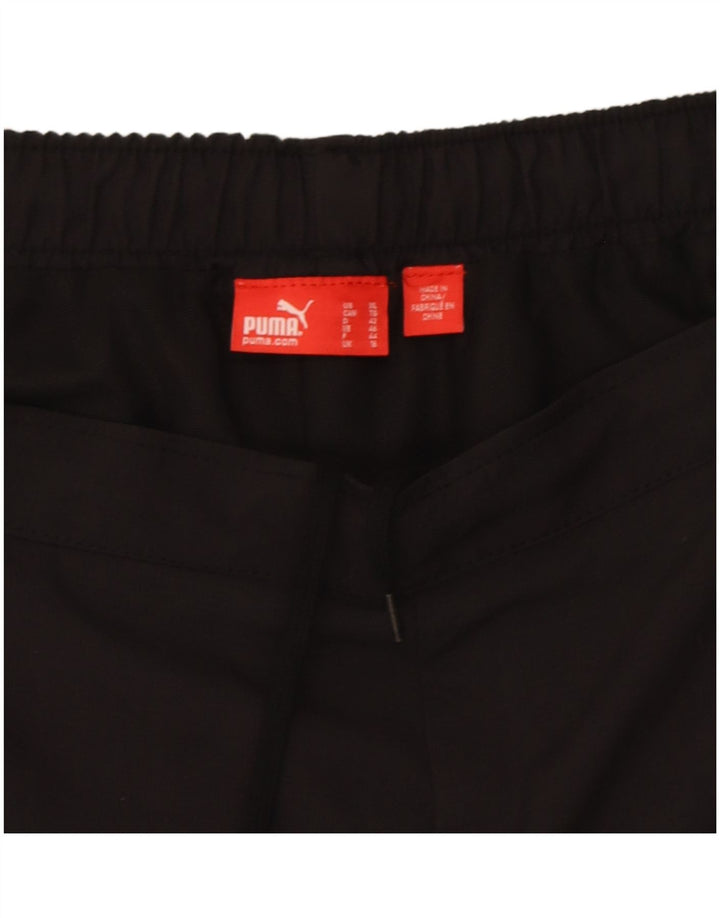 Puma Mujer Cargo Chándal Pantalones UK 40 Grande Negro