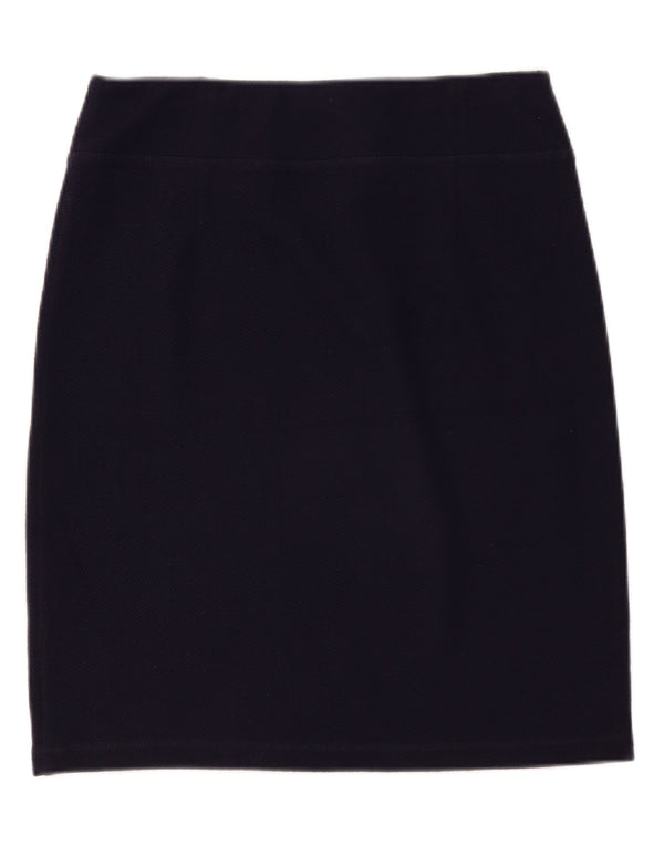 Falda recta para mujer White Stuff UK 44 Large W36 Poliéster azul marino