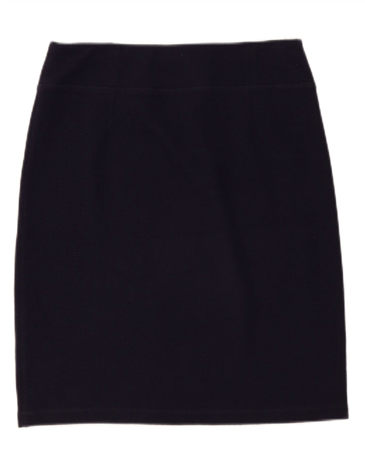 Falda recta para mujer White Stuff UK 44 Large W36 Poliéster azul marino