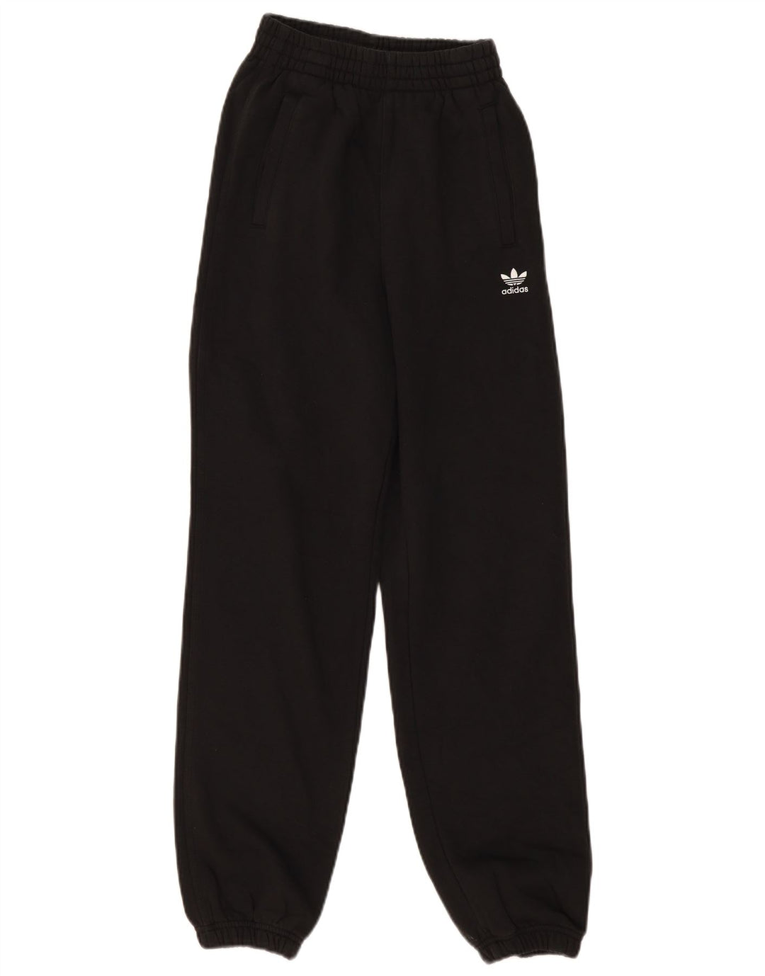 Adidas Mujer Chándal Pantalones Joggers UK 0/2 2XS Negro Algodón