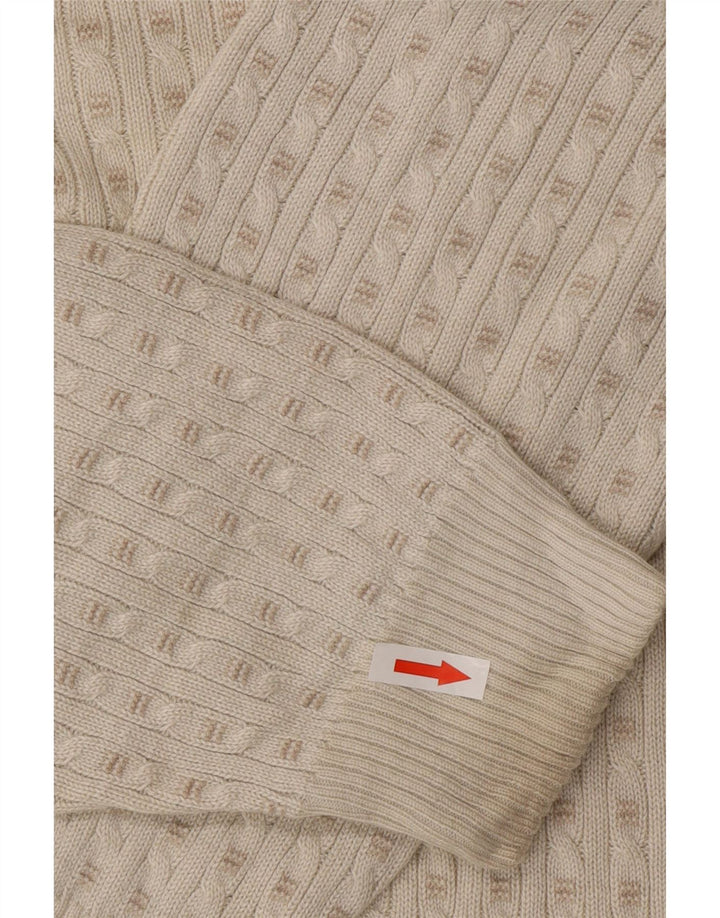 Marks & Spencer Suéter con Cuello Redondo para Hombre Acrílico Blanco Roto Medio