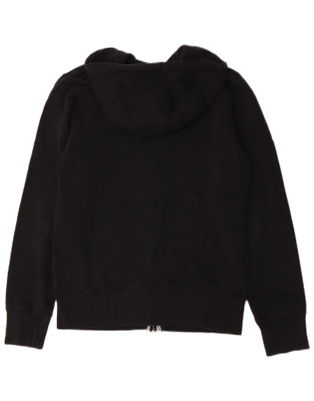 Nike - Sudadera con capucha y cremallera para hombre, talla pequeña, algodón negro