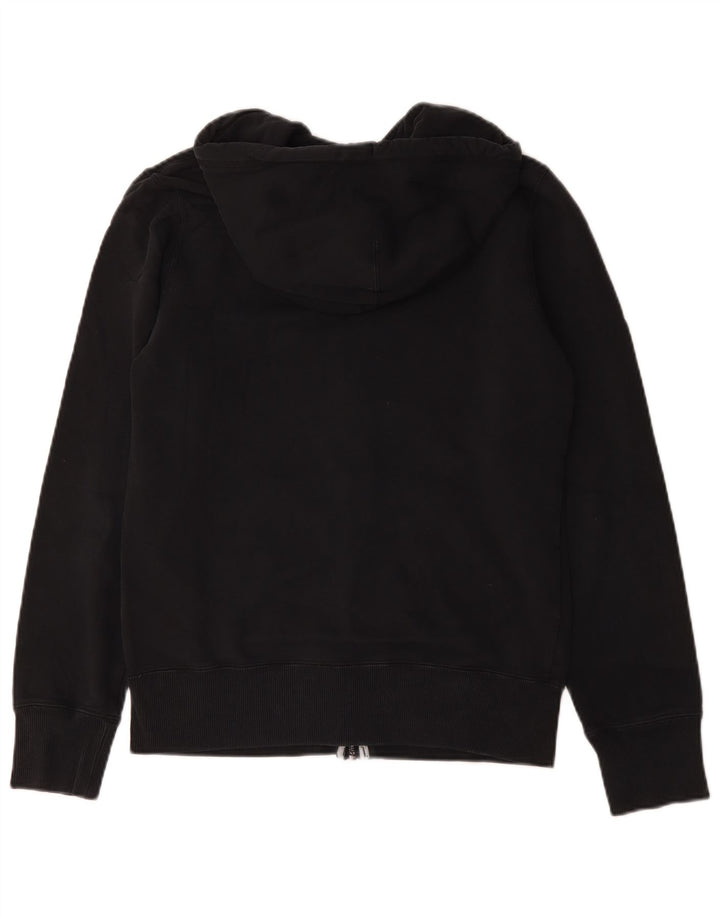Nike - Sudadera con capucha y cremallera para hombre, talla pequeña, algodón negro