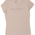 Armani Exchange Camiseta gráfica para mujer Top UK 10 Small White