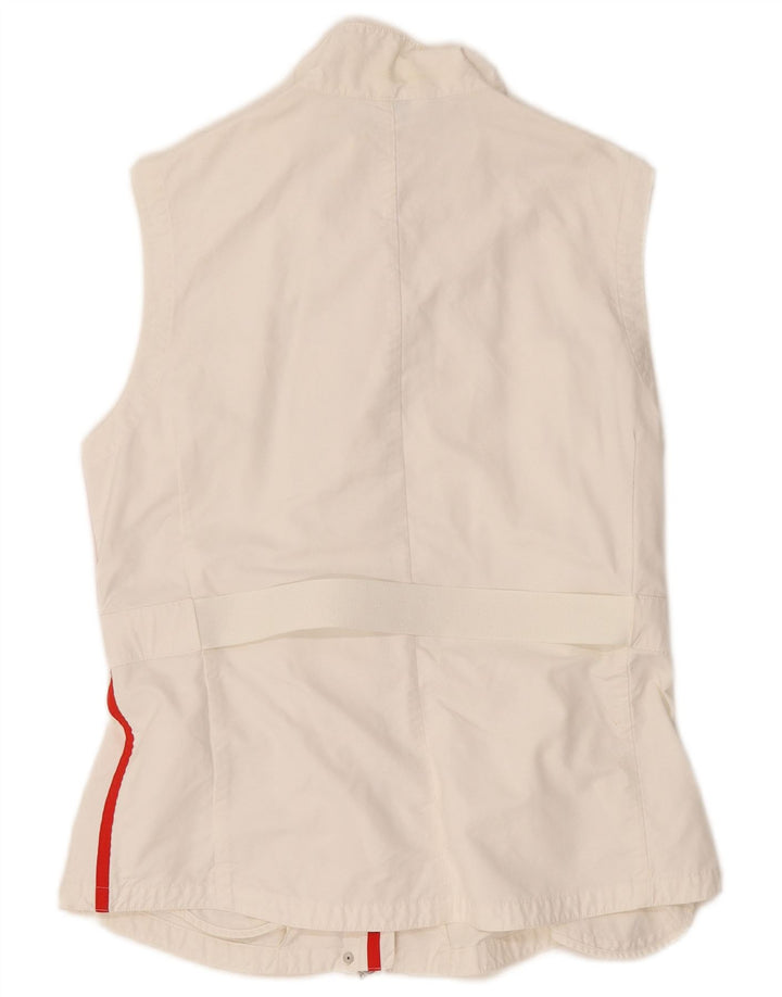 Escada Chaleco para Mujer EU 42 Grande Blanco