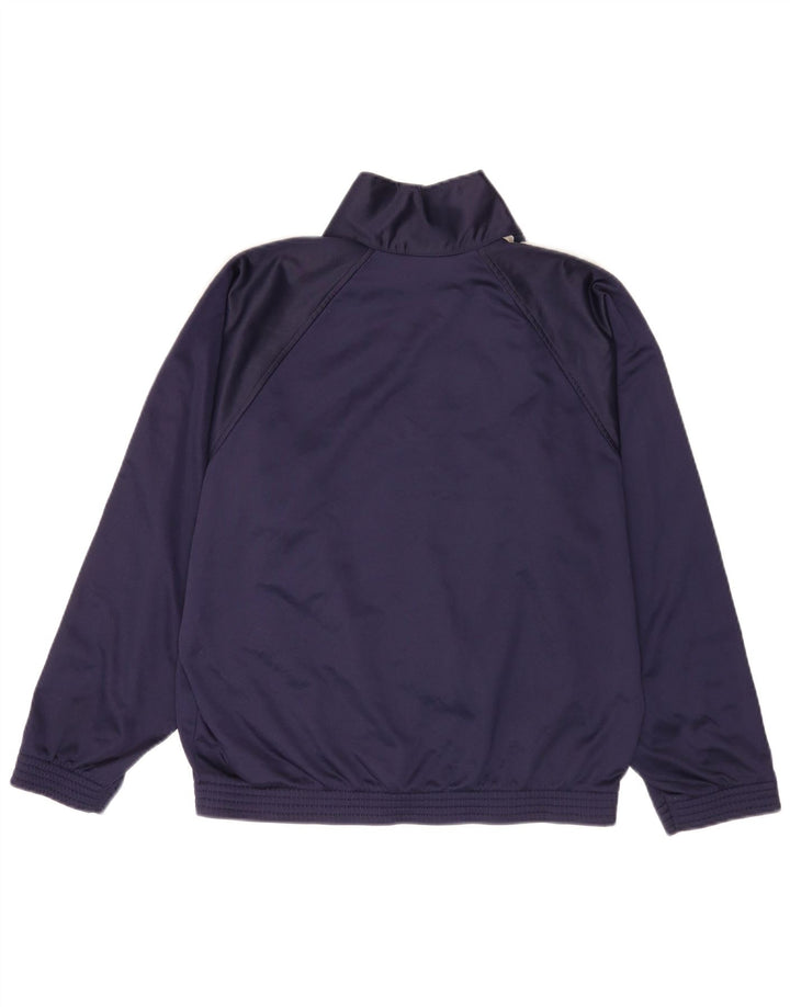 Champion Mens Graphic Chándal Top Chaqueta Pequeña Azul Marino Poliéster