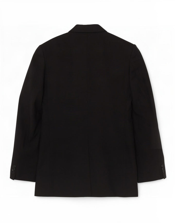 Marks & Spencer Chaqueta tipo blazer de 3 botones para hombre UK 38 Mediana lana negra