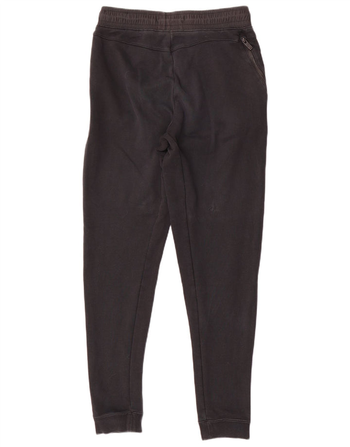 NIKE Hombre Pantalones de Chándal Joggers Small Negro Algodón