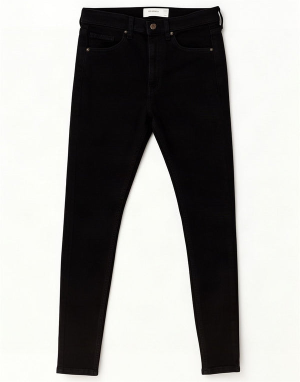 Topshop Vaqueros pitillo Jamie para mujer Talla 8 W26 L27 Algodón negro