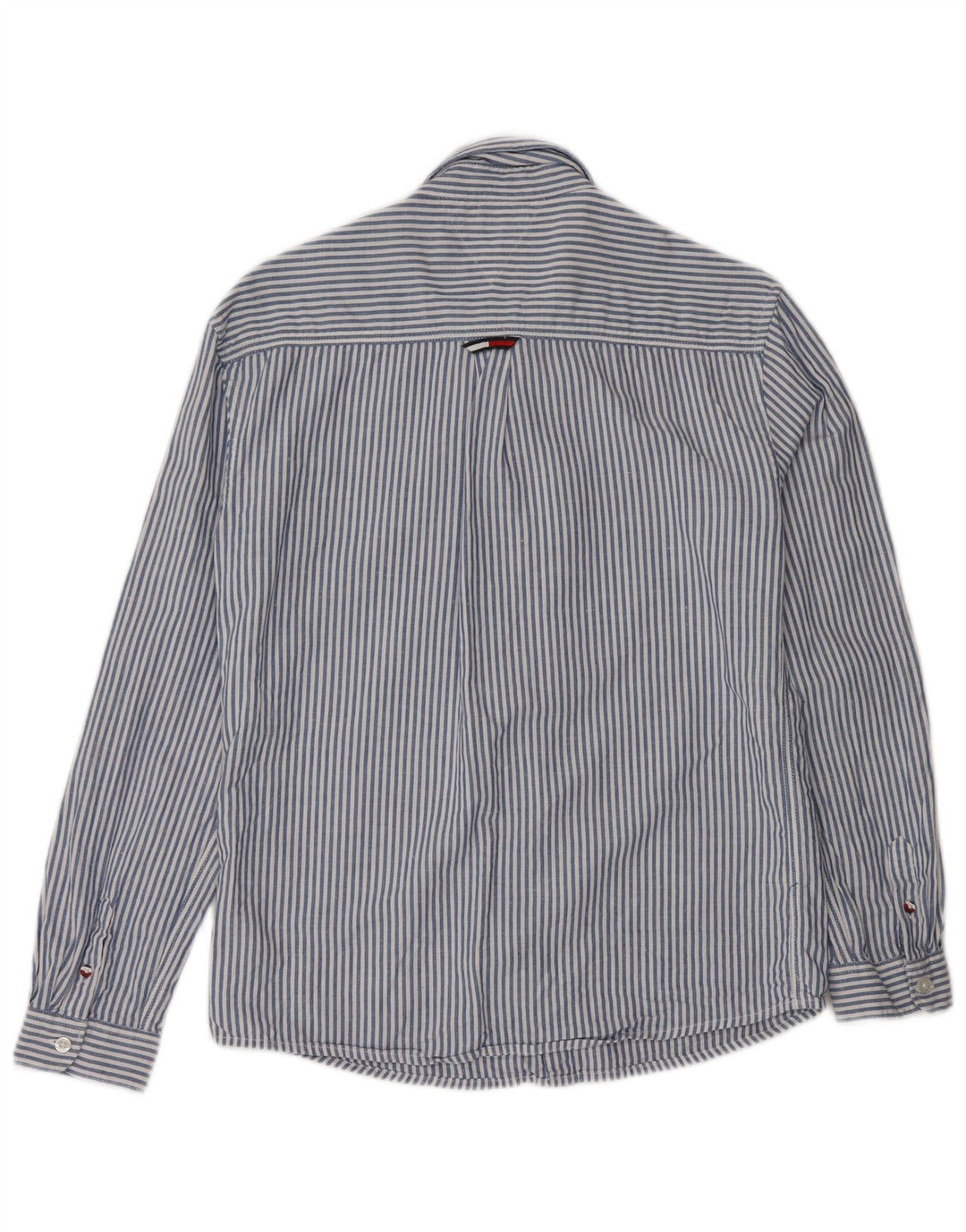 TOMMY HILFIGER Camisa de niño 13-14 años Algodón azul raya diplomática