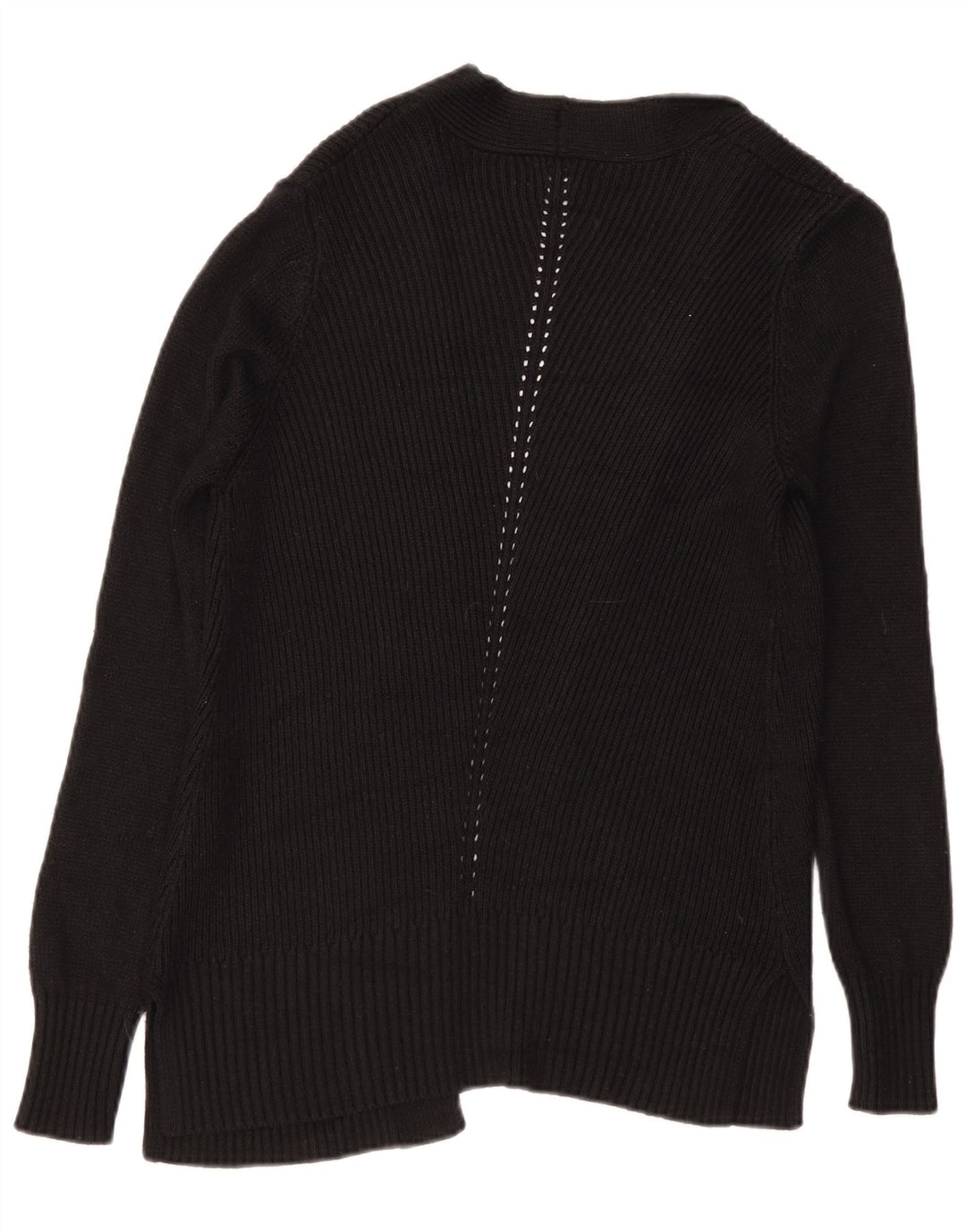 Suéter tipo cárdigan abierto para mujer Fat Face UK 10 Small Black