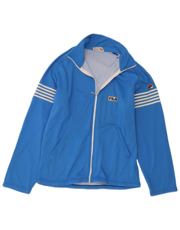 Fila Chaqueta de chándal para hombre IT 48 Rayas azules medianas