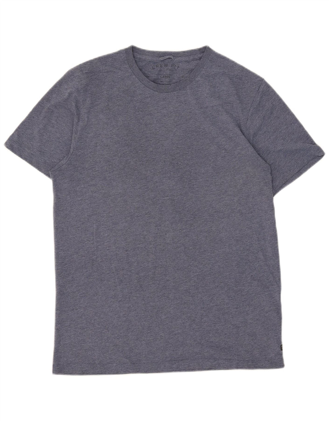 Vintage camiseta para hombre Top grande algodón azul