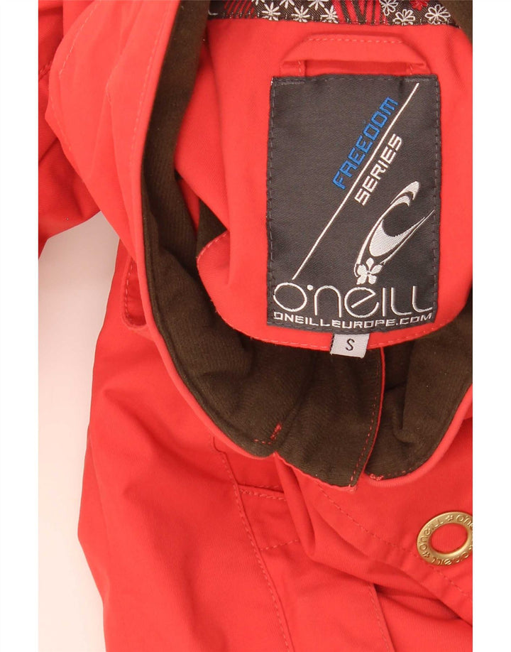 O'Neill Chaqueta cortavientos para mujer UK 10 Small Red Nylon