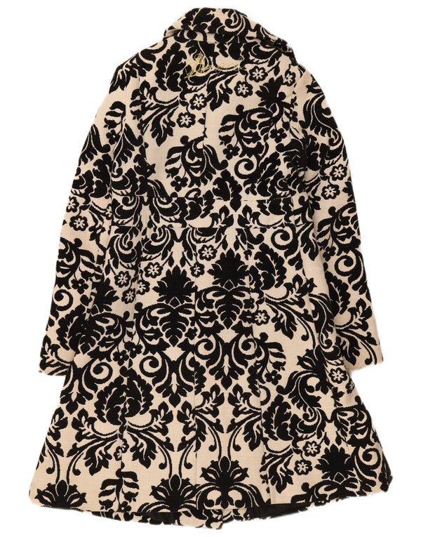 Abrigo Desigual Mujer Arco Iris Gráfico EU 38 Medio Beige Floral