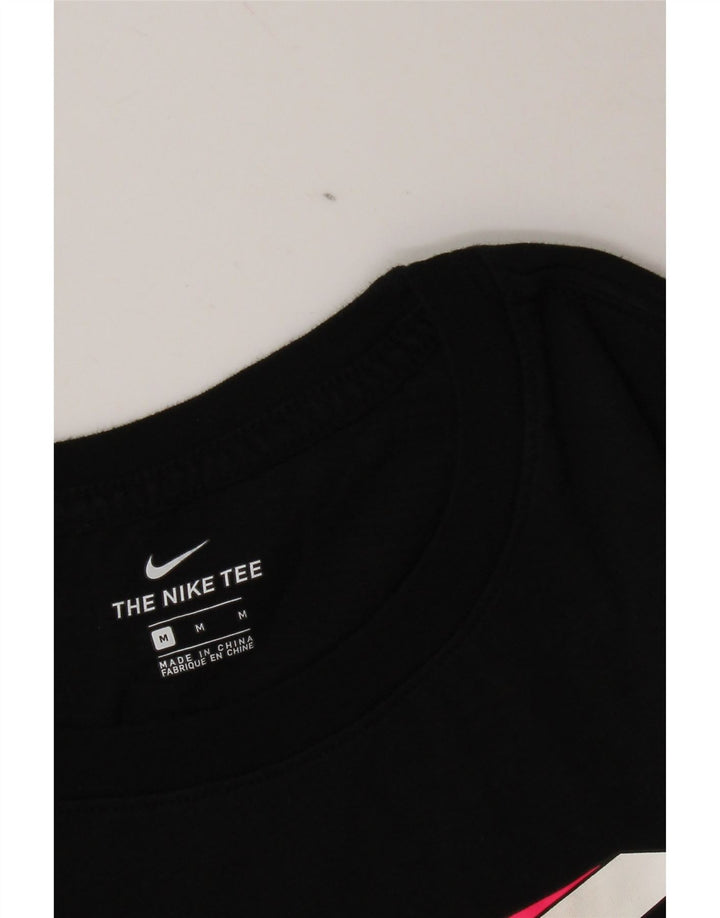 Nike - Camiseta gráfica para mujer, talla 40, talla M, color negro