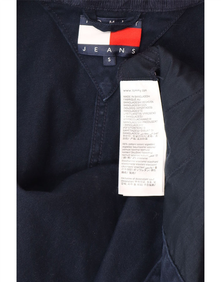 Tommy Hilfiger Chaqueta Bomber para Hombre UK 36 Small Azul Marino Algodón