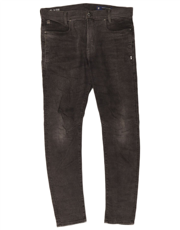 Vaqueros ajustados para hombre G-Star W34 L34 Algodón gris