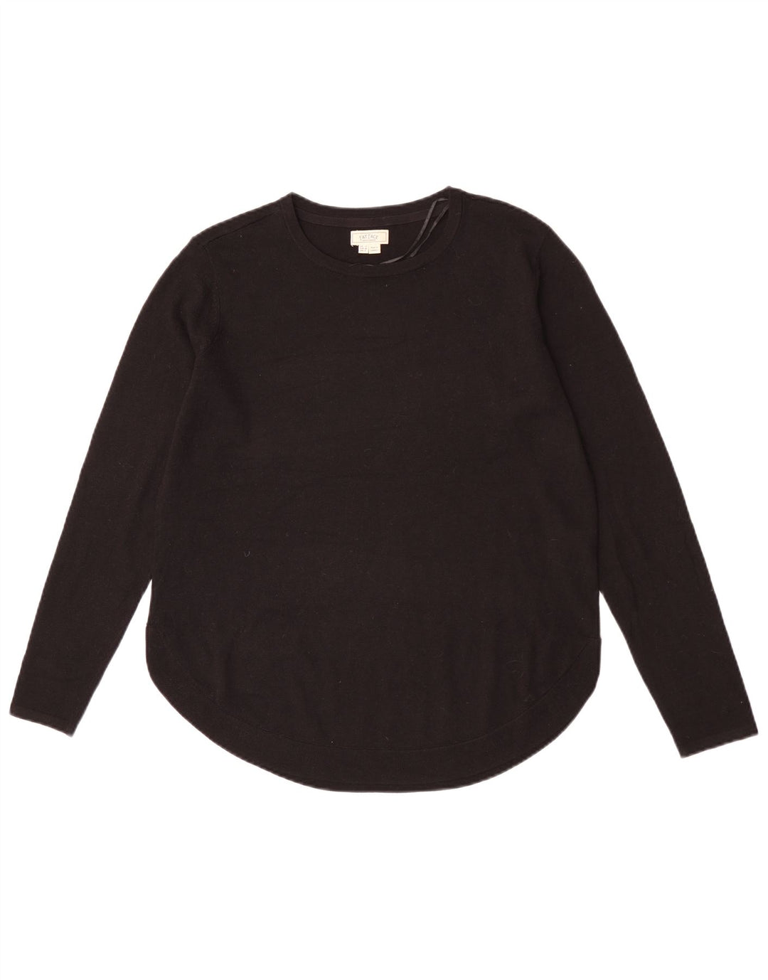 Suéter tipo jersey para mujer con cuello barco de Fat Face UK 40 Mediano Poliéster negro