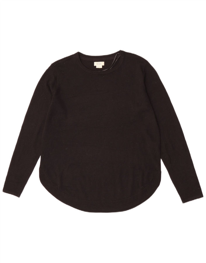Suéter tipo jersey para mujer con cuello barco de Fat Face UK 40 Mediano Poliéster negro
