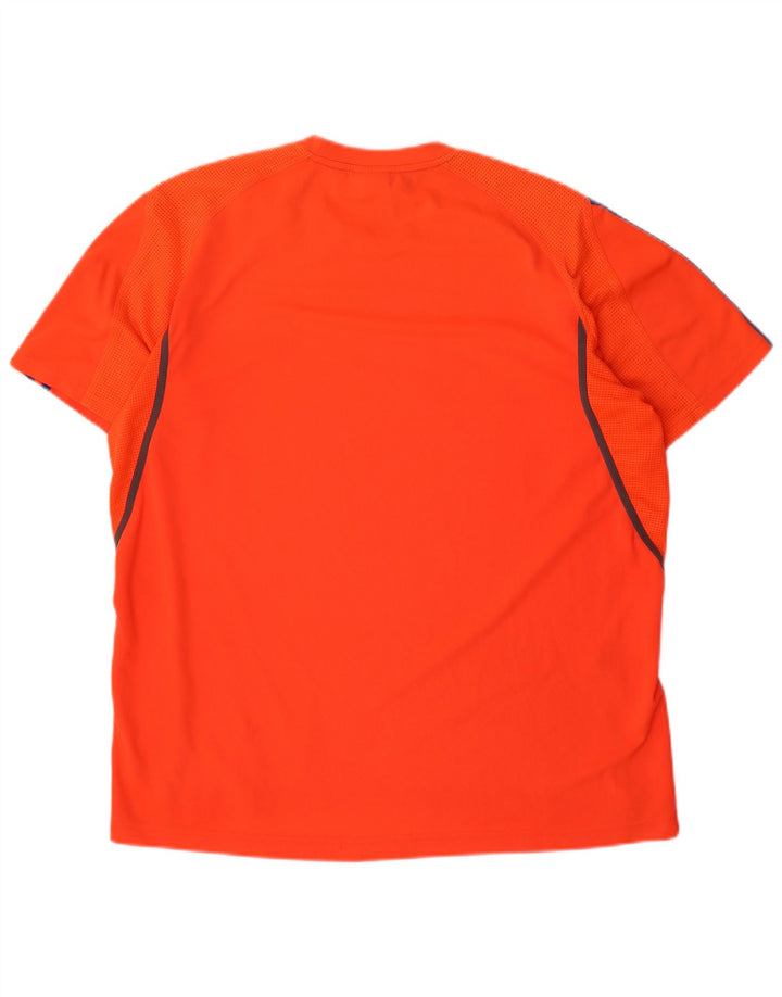 ADIDAS Camiseta Hombre Top Grande Naranja Poliéster