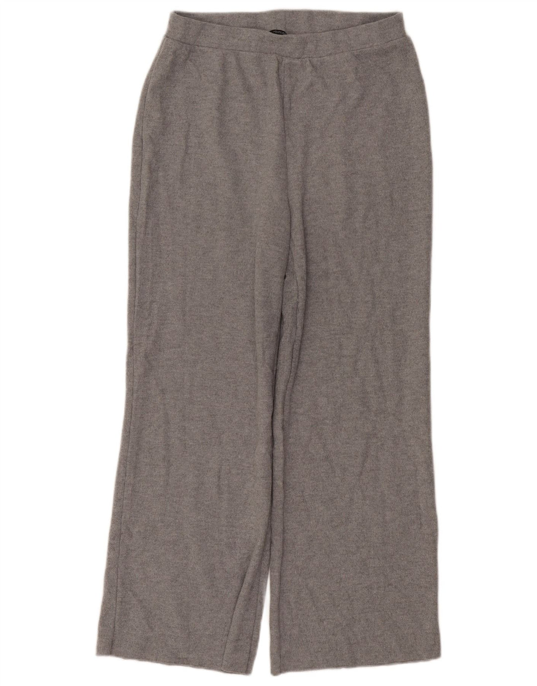 Zara Mujer Pantalón Chándal UK 44 Grande Poliéster Gris