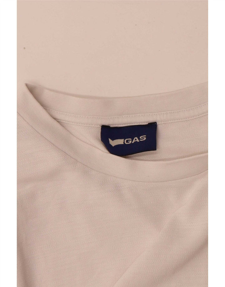 Camiseta Gas Mujer Top XL Blanco
