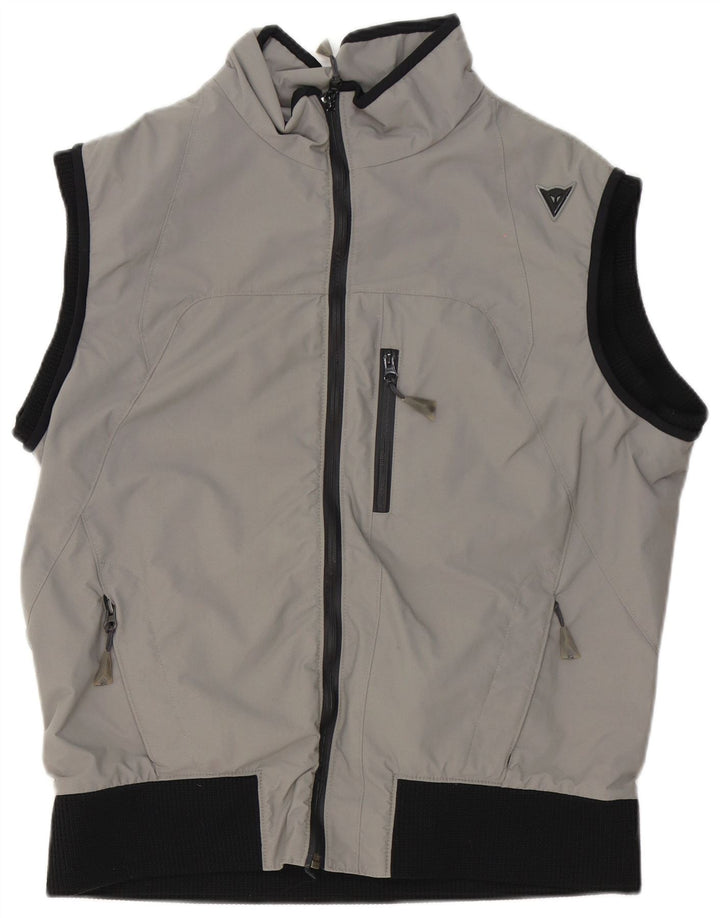 Chaleco Dainese para hombre UK 40 Large Gris Colorblock Poliéster