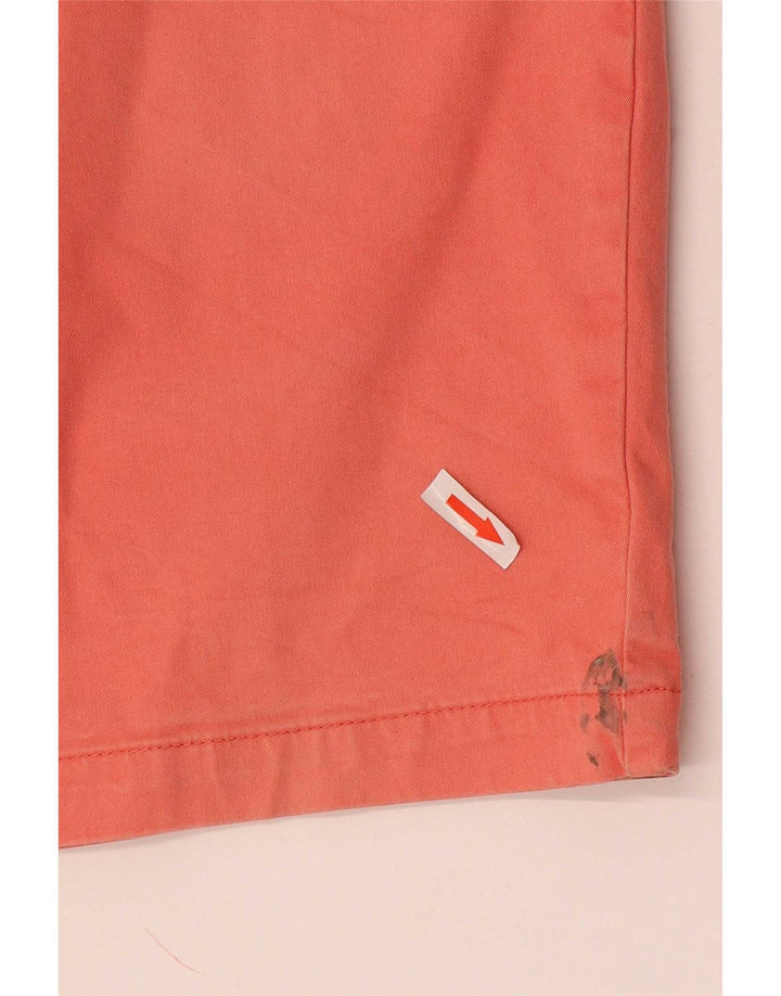 Marks & Spencer Pantalones cortos chinos para hombre W36 Algodón rosa grande