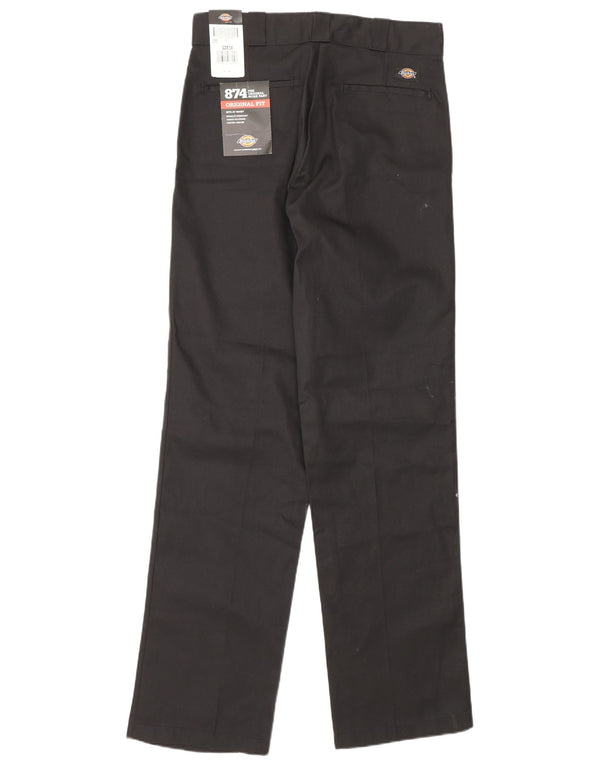 Dickies Mens 874 pantalones chinos rectos de corte original W32 L34 Negro