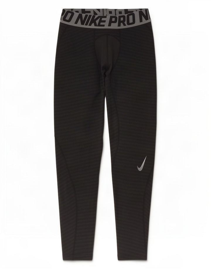 Leggings Nike Dri Fit Graphic para hombre Poliéster a rayas negras medianas
