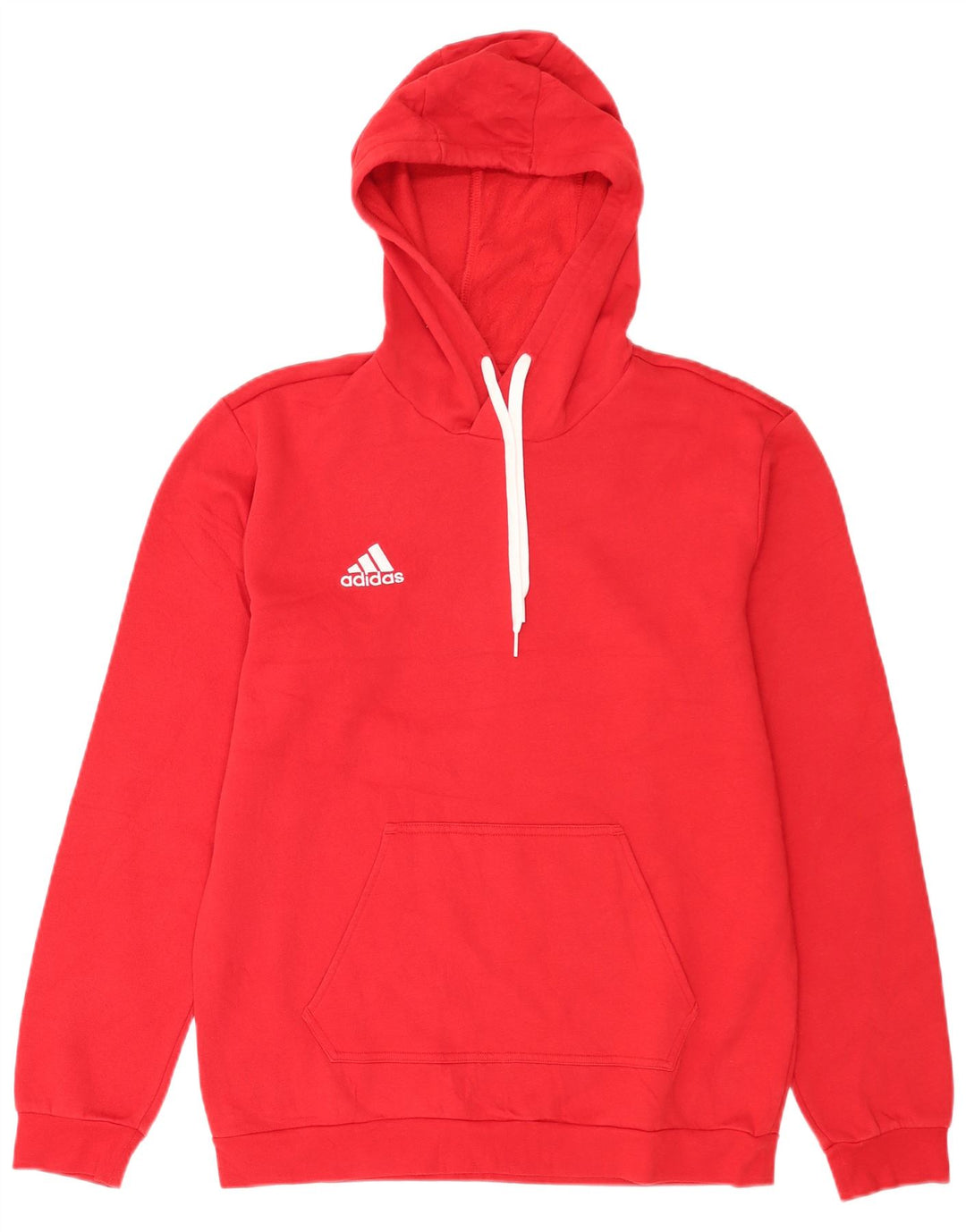 Adidas Hombre Sudadera Con Capucha Jumper Medium Rojo Algodón