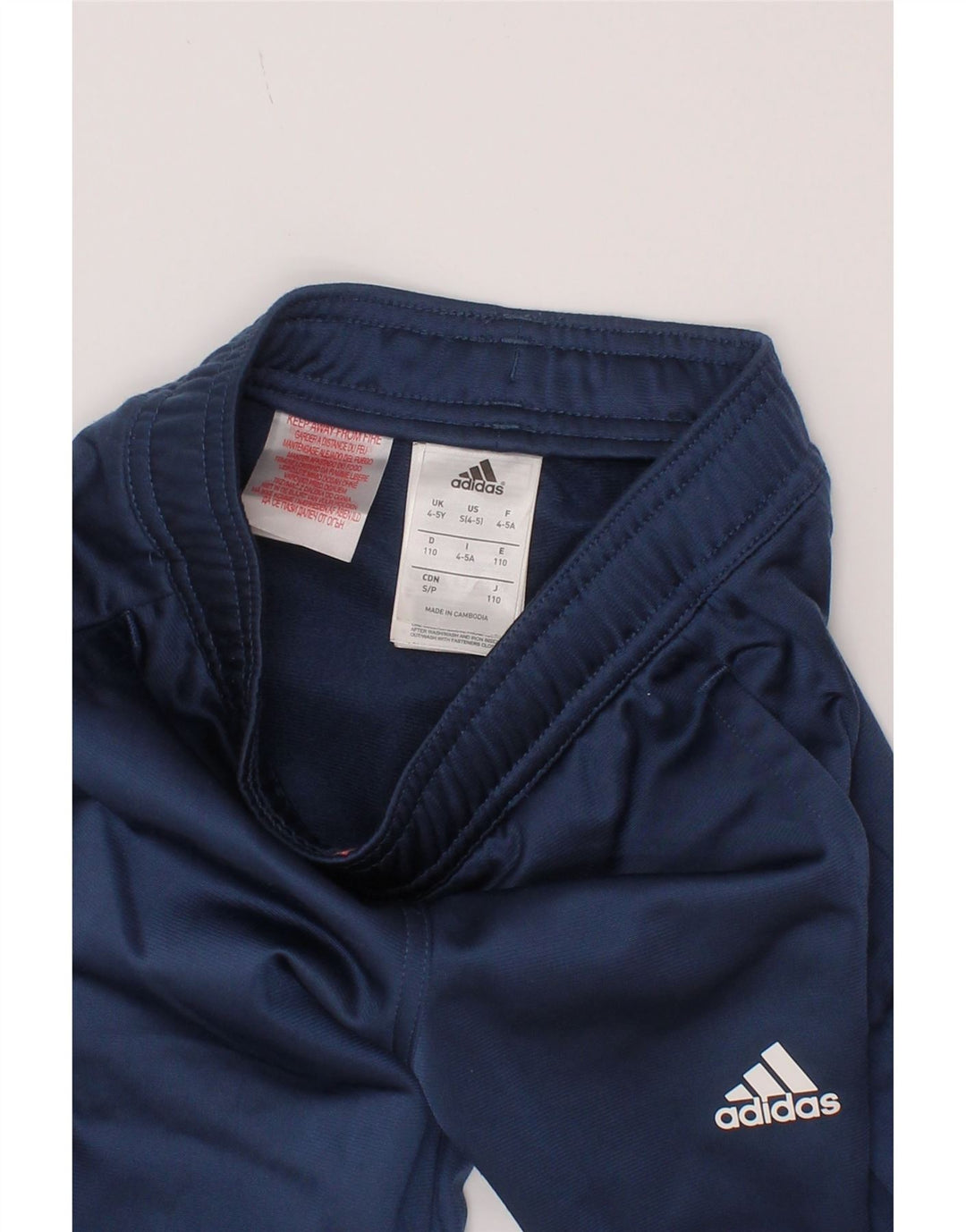 Adidas Pantalón Chándal Niño Joggers 4-5 Años Azul Marino Poliéster