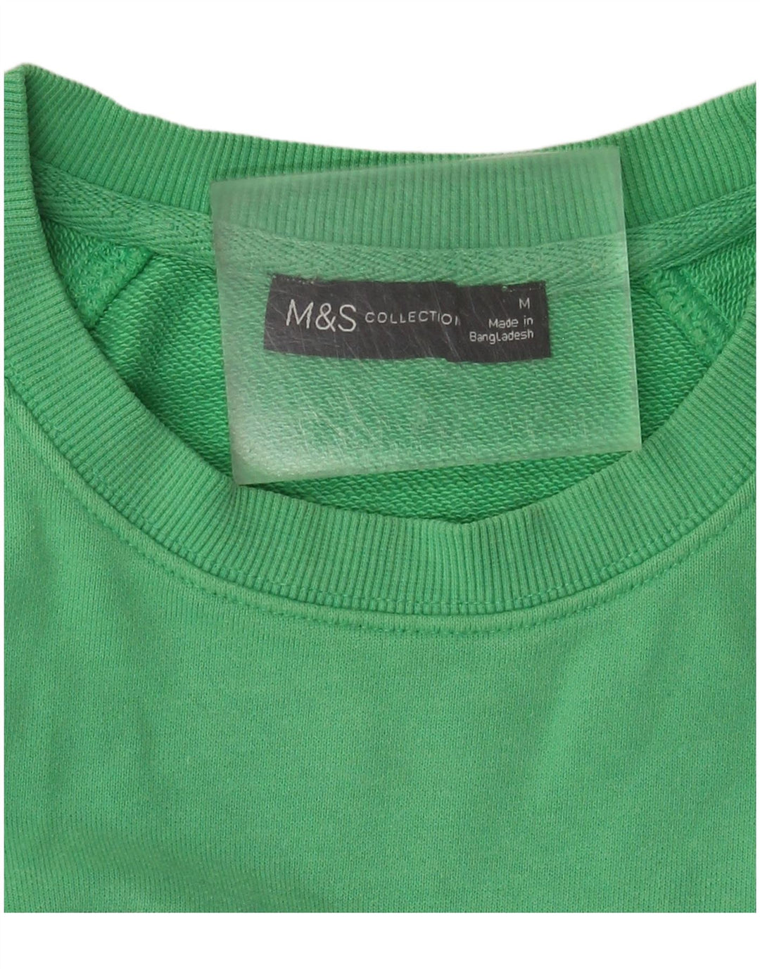 Marks & Spencer - Sudadera gráfica para mujer, talla 40, color verde medio