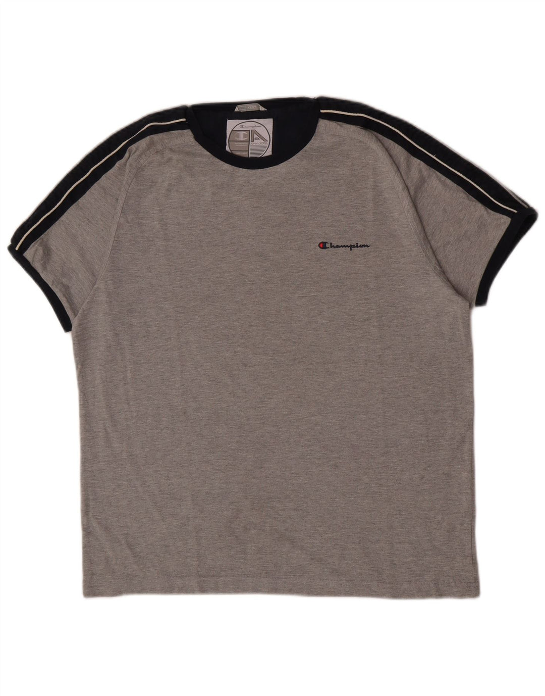 Champion Camiseta para hombre Top Large Grey Cotton