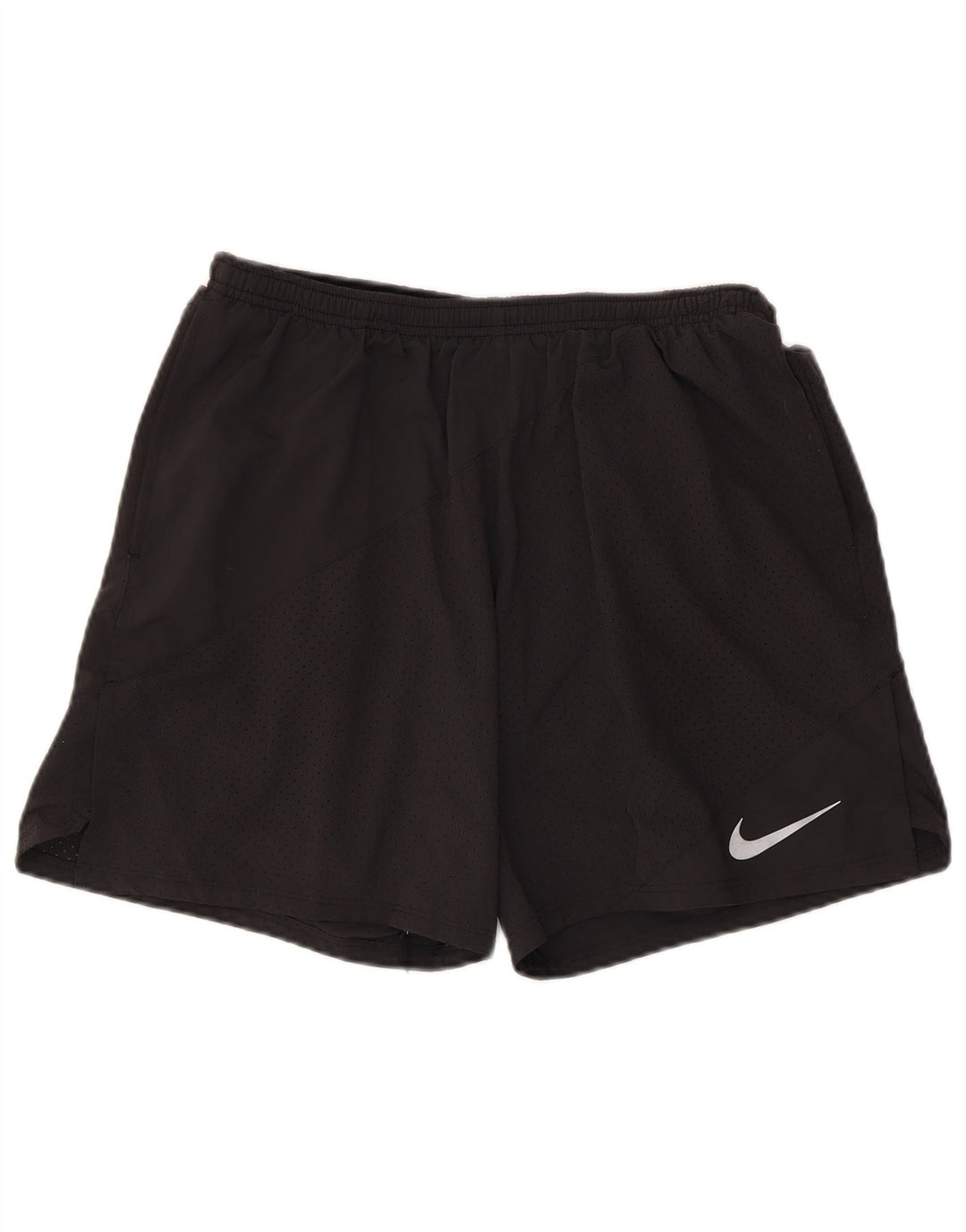 Nike Dri Fit - Pantalones cortos deportivos para hombre (poliéster), color negro