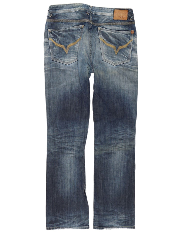 PEPE Jeans Hombre Bootcut W34 L34 Algodón Azul