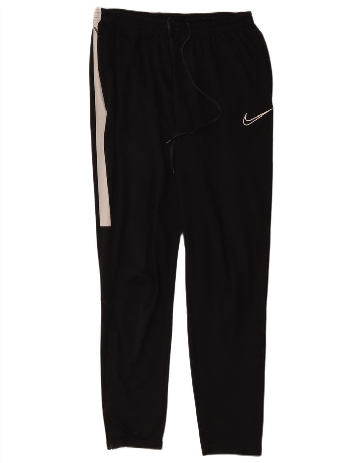NIKE Pantalones de chándal para hombre, talla grande, color negro, poliéster