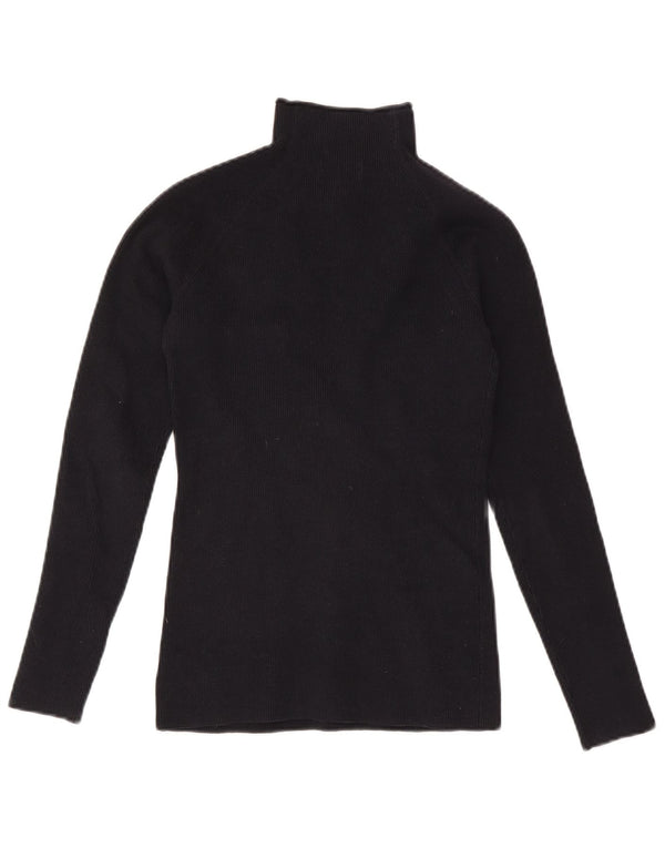 Orvis Mujer Top Manga Larga UK 6 XS Algodón Negro