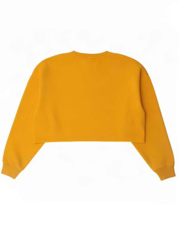 Russell Athletic Sudadera corta extragrande para niña 9-10 años Amarillo