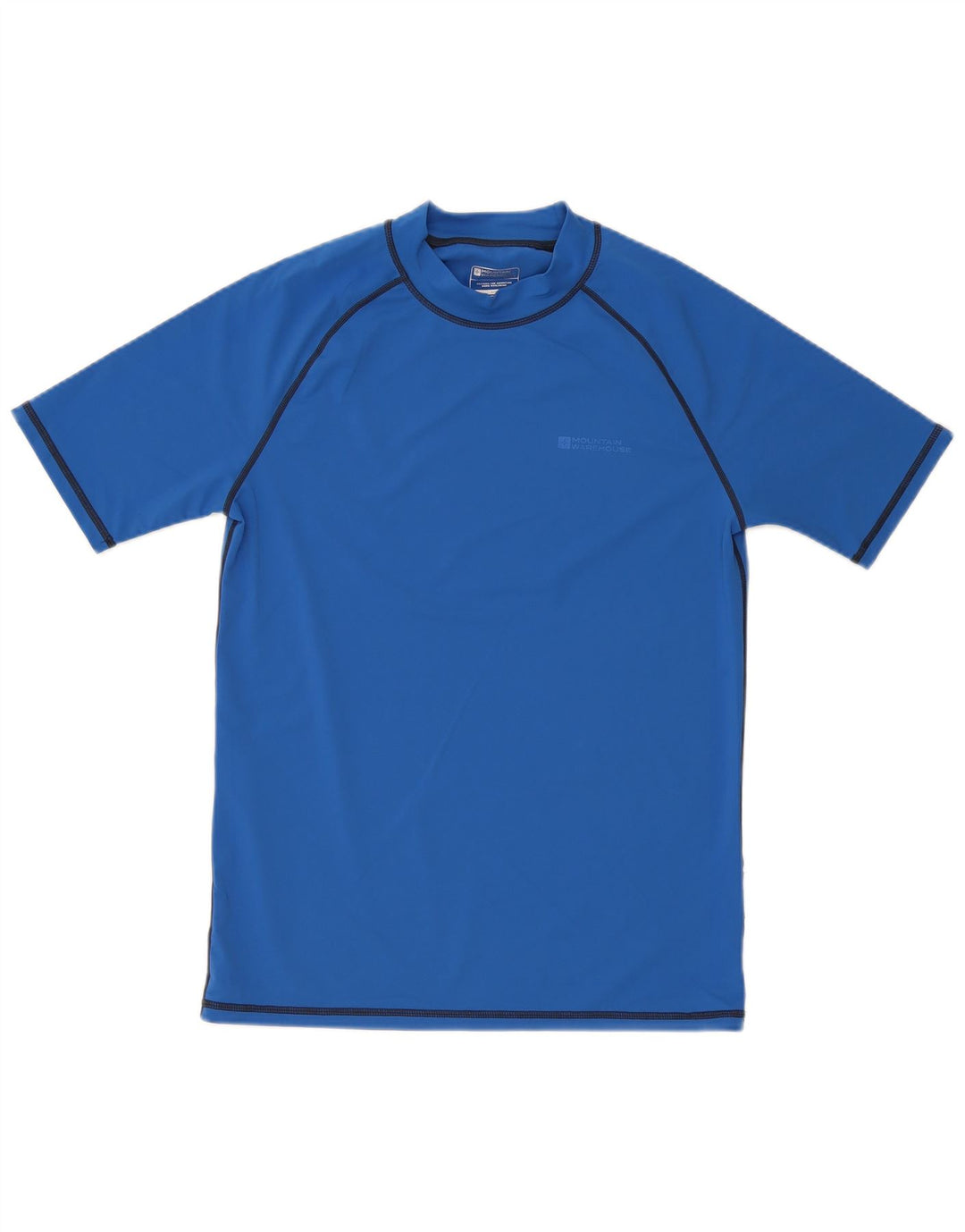 Camiseta con protección UV para hombre de Mountain Warehouse Top grande de poliéster azul