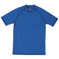 Camiseta con protección UV para hombre de Mountain Warehouse Top grande de poliéster azul