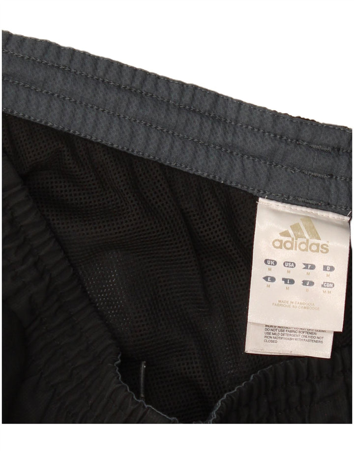 Adidas Hombre Climalite Chándal Pantalones Joggers Mediano Negro Poliéster