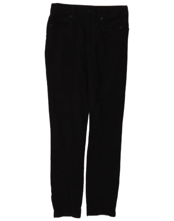 Pantalones casuales ajustados para mujer Gap W28 L26 Algodón negro