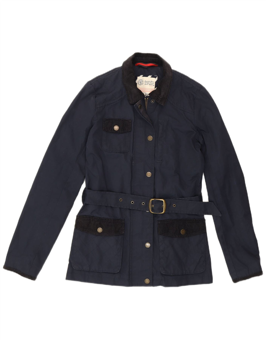 FAT FACE Chaqueta utilitaria para mujer UK 8 Small Azul marino Poliéster