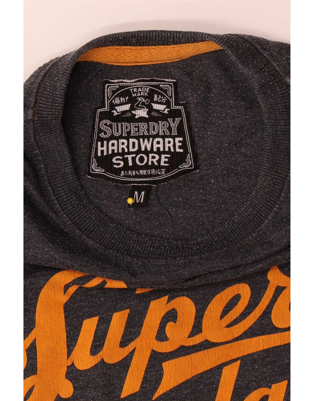 Superdry Camiseta Gráfica De Algodón Gris Medio Para Hombre